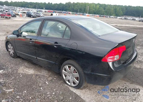 2008 Honda Civic Lx from USA, damaged, VIN 1HGFA16578L017440